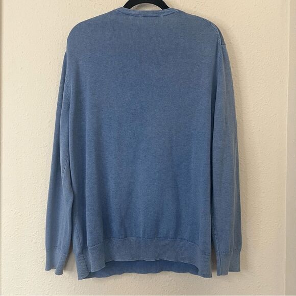 Vineyard Vines Cashmere Blend V-neck Sweater Size Large - Picture 5 of 7